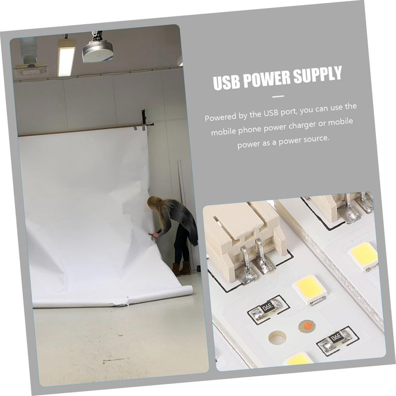 Uonlytech Mini LED Light Bar Photography Softbox Accessory, 35cm Portable Foldable LED Strip Light for Product Photography and Studio Lighting - Image 5
