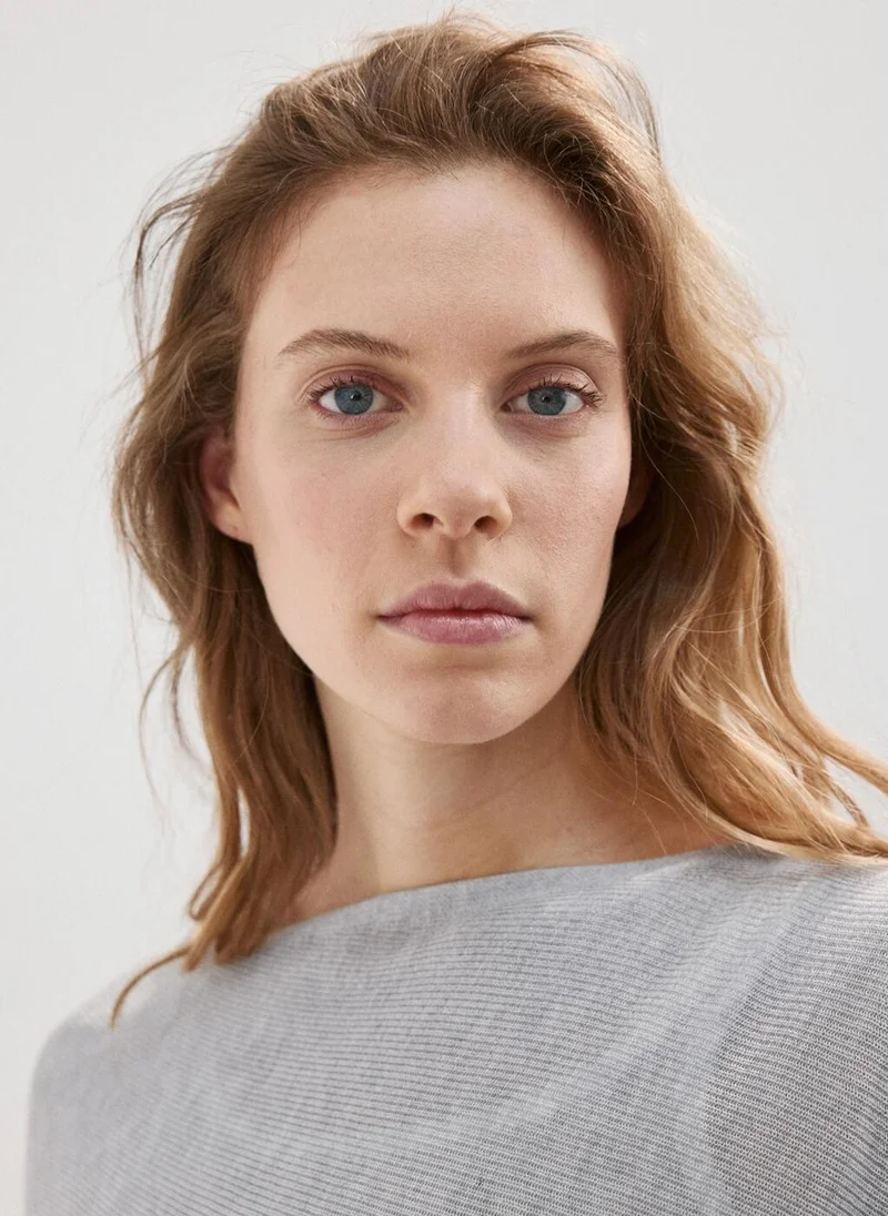 MANGO  Asymmetrical knitted cape for Women | Best Price UAE