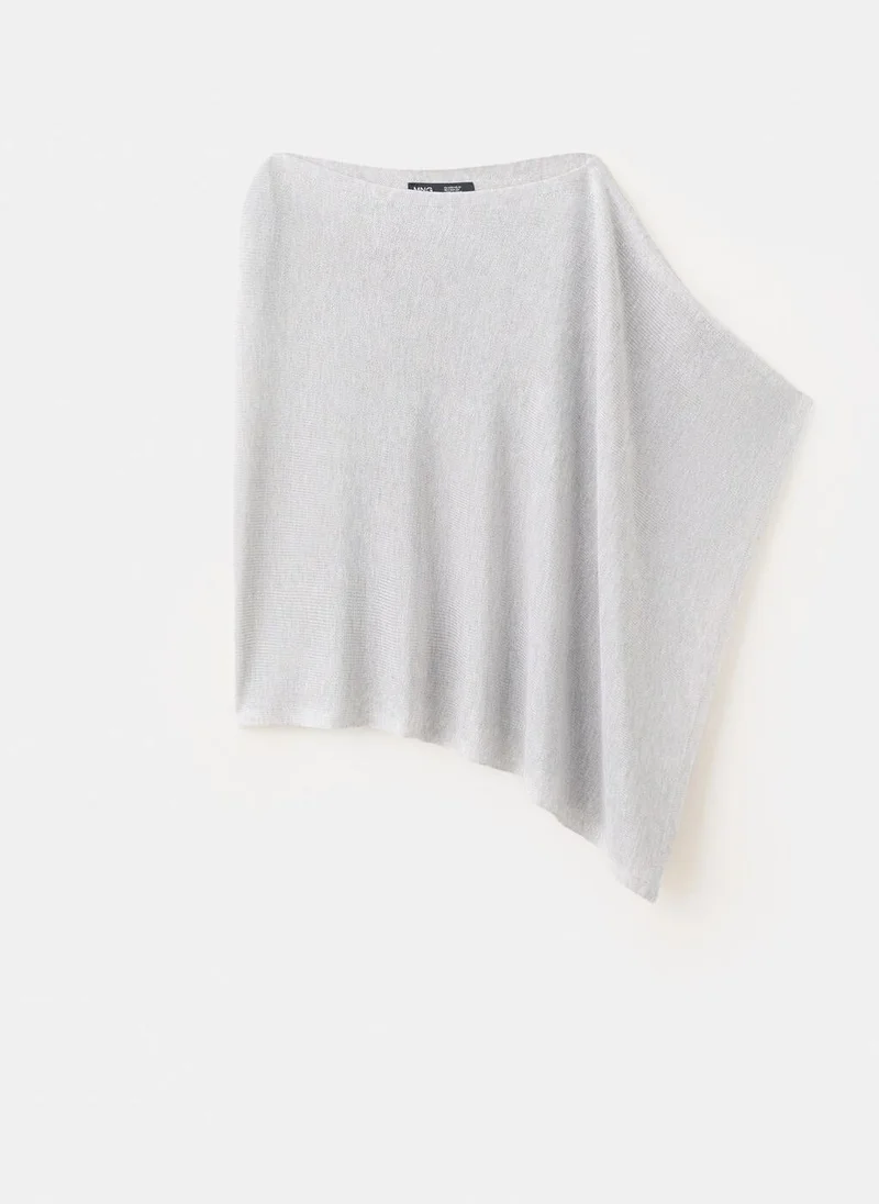 MANGO  Asymmetrical knitted cape for Women | Best Price UAE