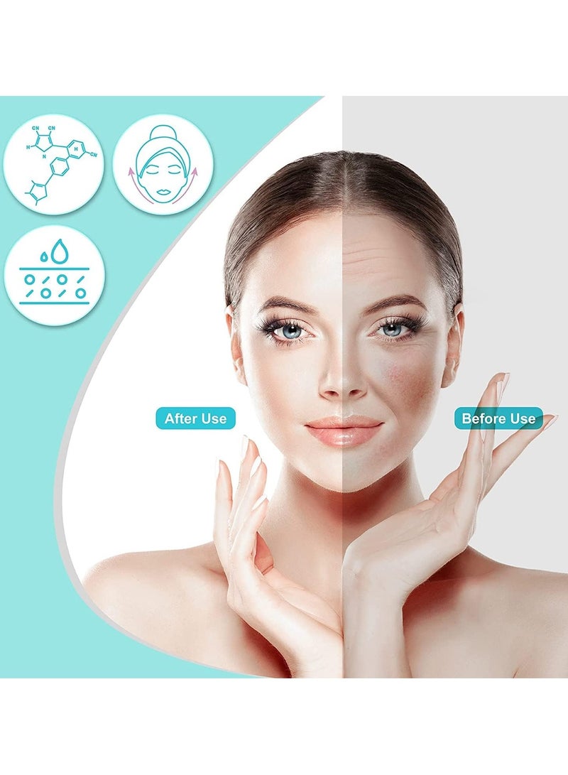 قلم إبر دقيقة احترافي من التيتانيوم مع إبر قابلة للتعديل من الفولاذ المقاوم للصدأ - أداة للعناية بالبشرة والجمال للوجه والجسم والشعر ونمو اللحية - بكرة إبر دقيقة بأطوال إبر قابلة للتخصيص - Image 4