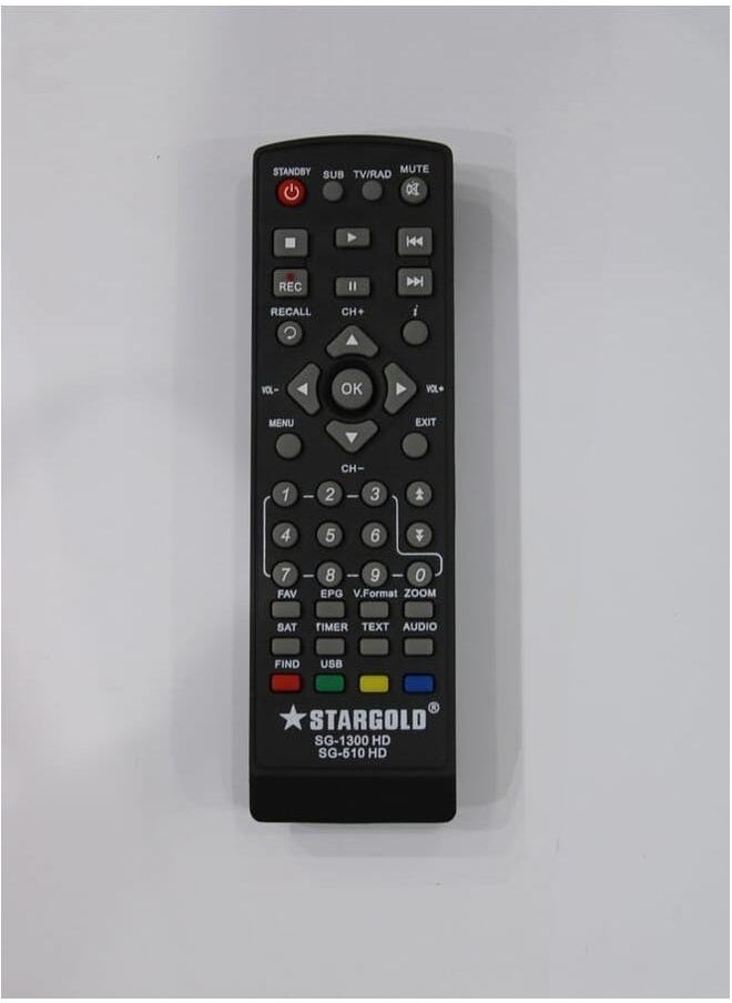 Stargold - Replacement Remote Controller For Receiver Sg 1300 Hd Sg 510 Hd - Image 1