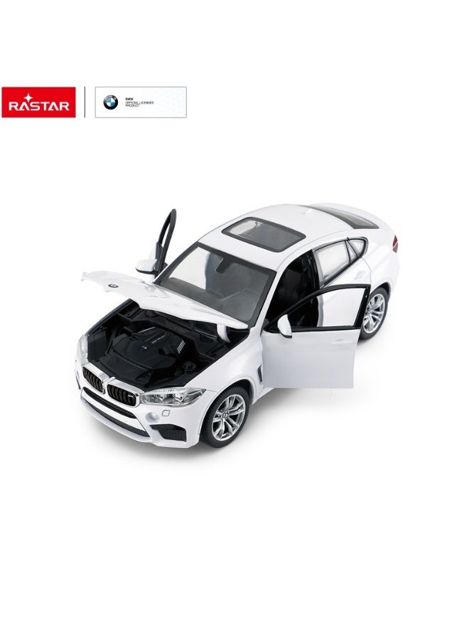 RASTAR 1:24 Scale Die-Cast BMW X6M Model Car, Officially Licensed BMW Toy Car - Image 3
