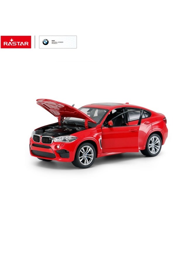 RASTAR 1:24 Scale Die-Cast BMW X6M Model Car, Officially Licensed BMW Toy Car - Image 2