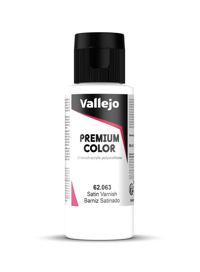 Vallejo Color Satin Varnish Premium RC Colors, 2 Fl Oz (Pack of 1) (VJ62063) - Image 1