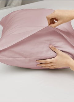 Master Home Textile Cotton Fitted Sheet Set,  100% Cotton, 200 TC, 2 Pieces Single Size with 30 cm Deep Pocket  - Image 4