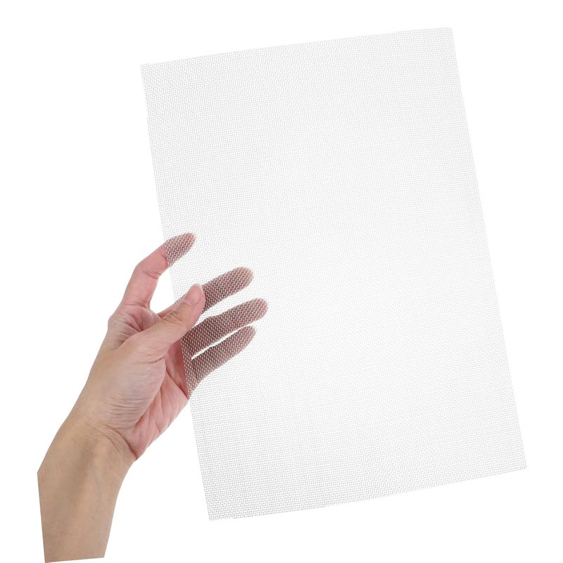 6sheets Stainless Steel Mesh Screen Sheets Ventilation Mesh for and Gardens for Debris Blocking and Animal Barrier - Image 2