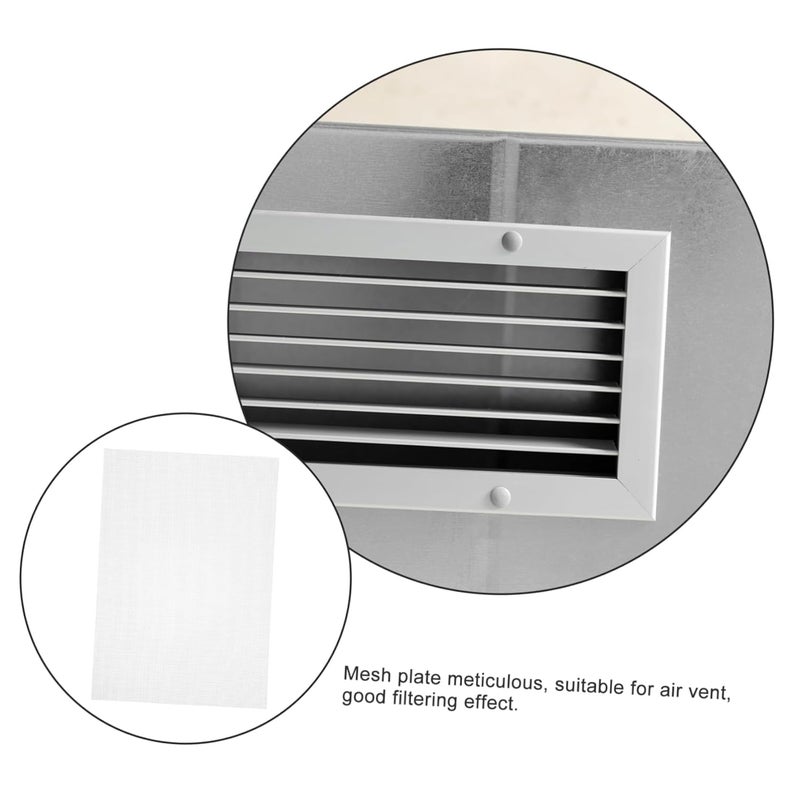 6sheets Stainless Steel Mesh Screen Sheets Ventilation Mesh for and Gardens for Debris Blocking and Animal Barrier - Image 5