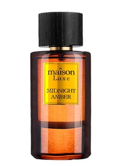 Hamidi Maison Luxe Midnight Amber Woody Eau De Parfum 110ml, Non Alcoholic Men Perfume