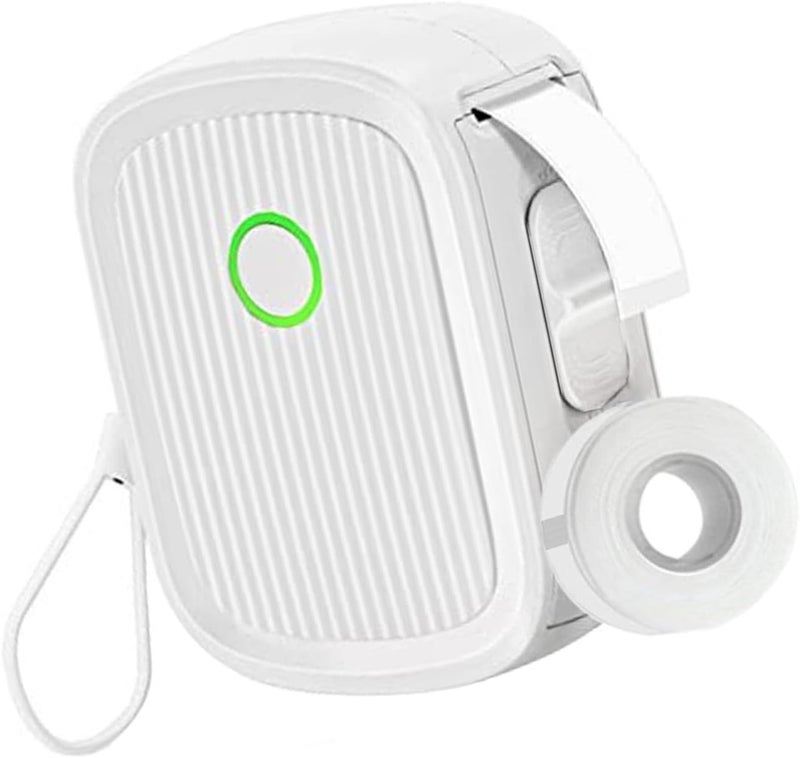 Yunseity Thermal Label Printer, Thermal Label Maker App Control for Office, School and Home (White) - Image 3