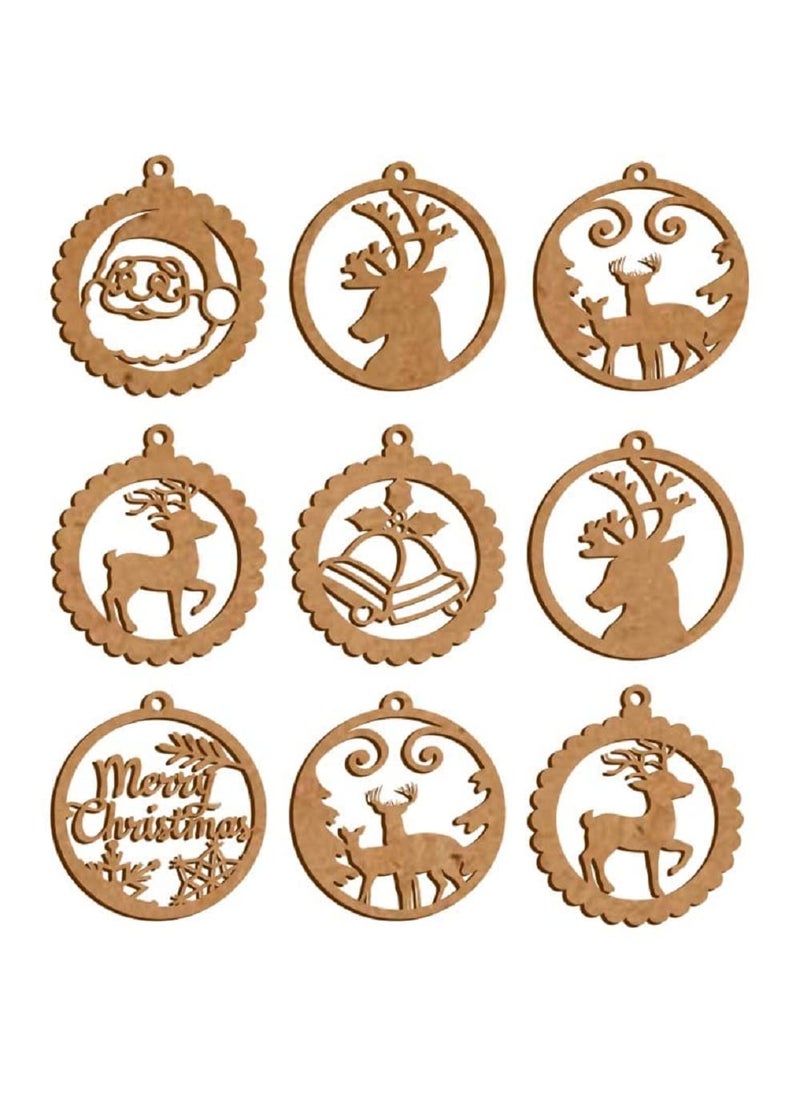 Webelkart Webelkart® Premium Merry Christmas Tree Hanging Ornaments for Christmas Decorations Items | Christmas Gifts for Home Decor (Pack of 12)  - Image 1
