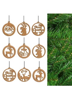 Webelkart Webelkart® Premium Merry Christmas Tree Hanging Ornaments for Christmas Decorations Items | Christmas Gifts for Home Decor (Pack of 12)  - Image 3