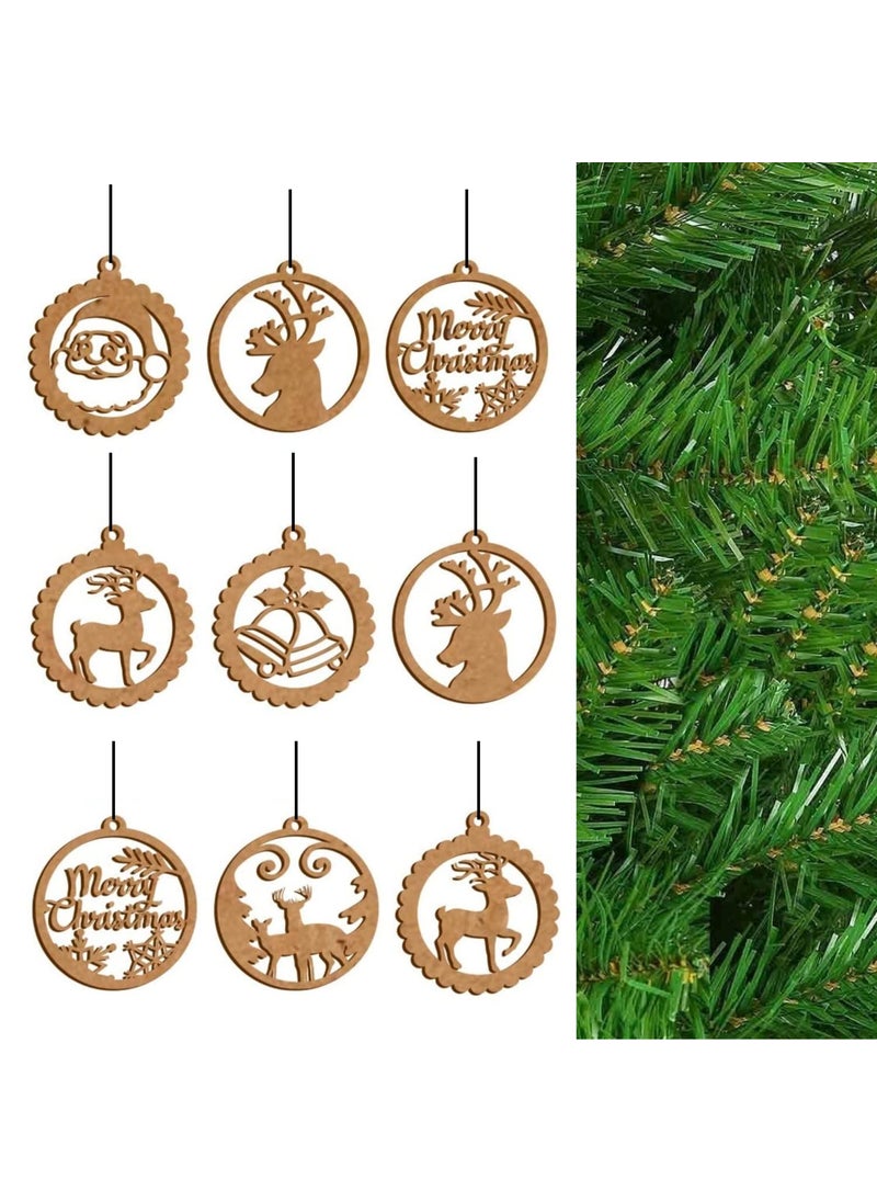 Webelkart Webelkart® Premium Merry Christmas Tree Hanging Ornaments for Christmas Decorations Items | Christmas Gifts for Home Decor (Pack of 12)  - Image 3