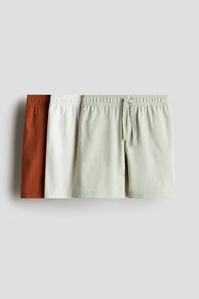 H&M 3-pack cotton jersey shorts