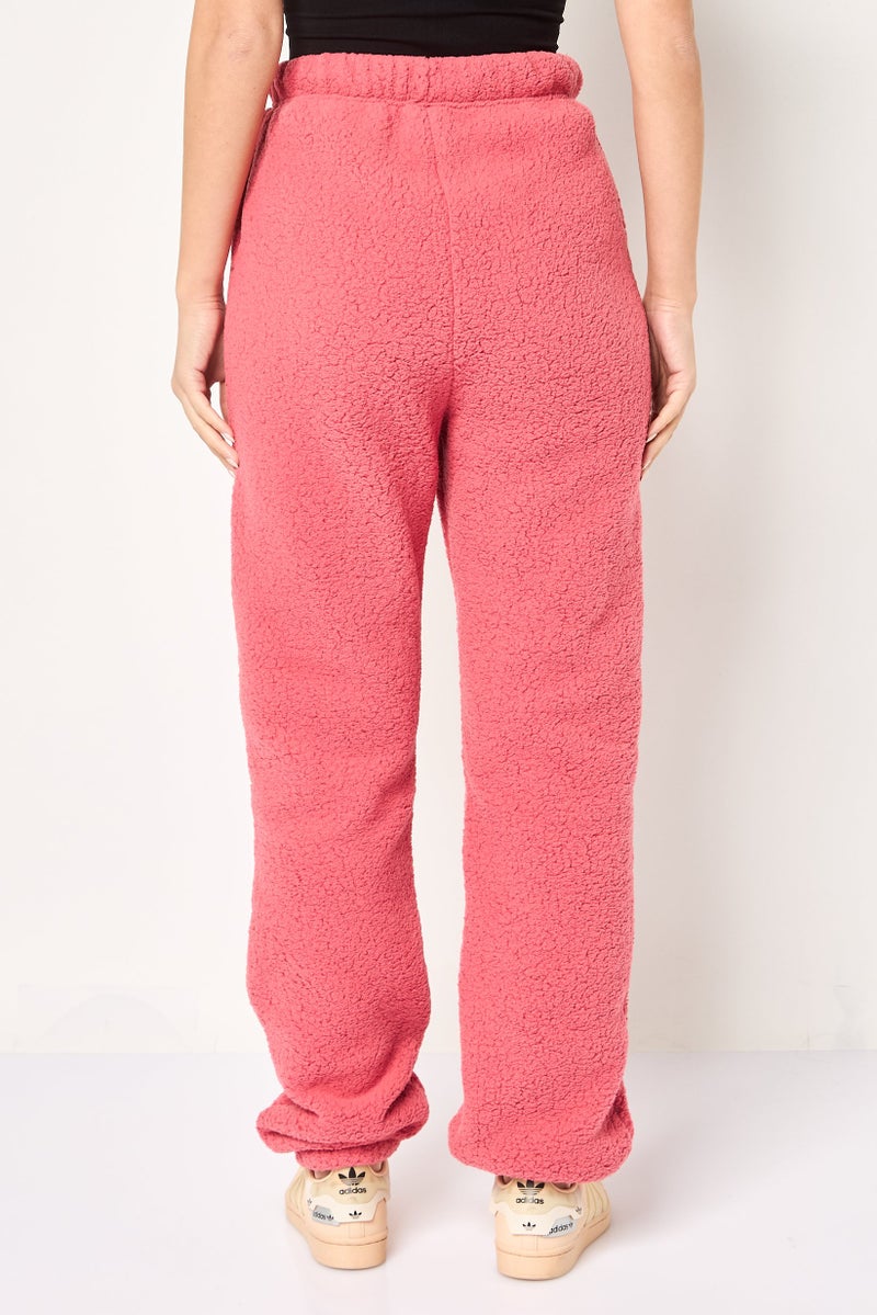 Nike Women Therma Fit Training Sweatpants, Dark Pink - Image 4