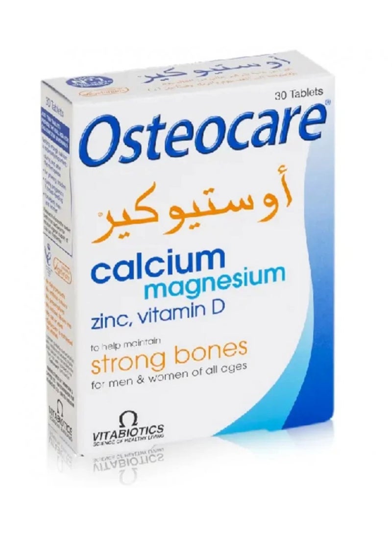 Osteocare Osteocare Calcium, Magnesium and Vitamin D 30 tablets 