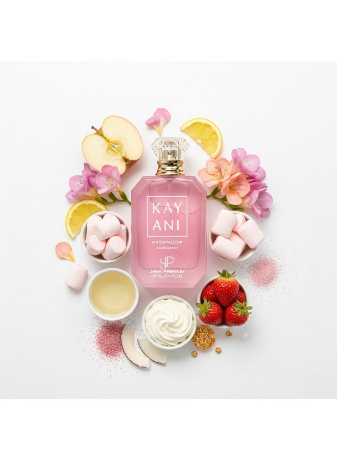 Jana Beauty Kayani Marshmallow Eau de Parfum for Women 100ml - Jana Premium - Image 3