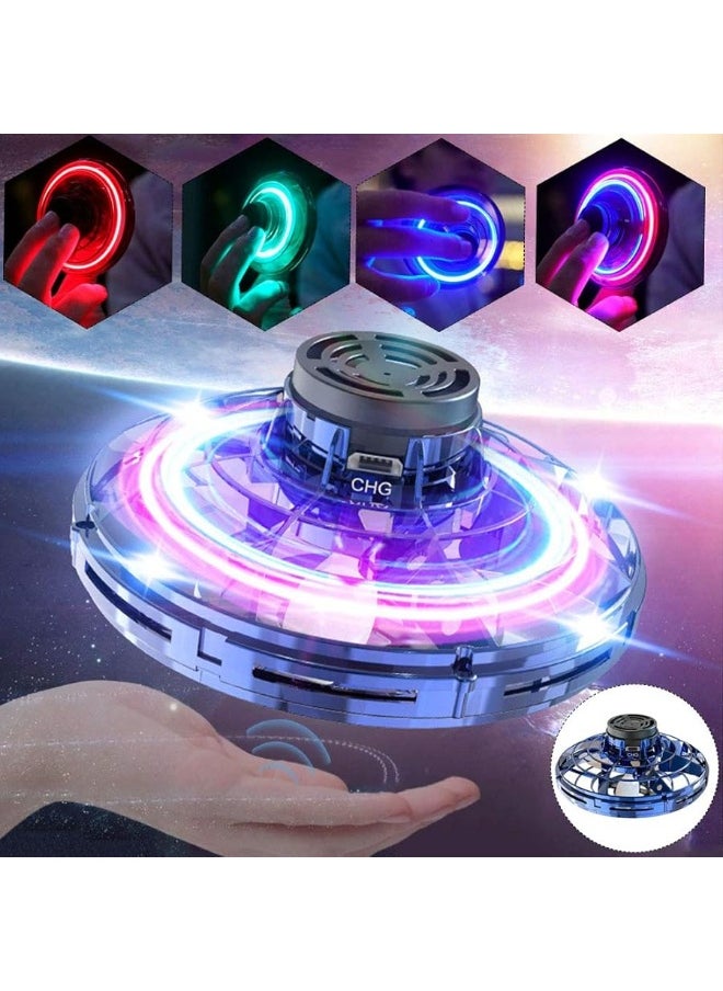 GoolRC GoolRC Flying Spinner Mini UFO Drone Flying Fidget Spinner Hover UFO Boomerang Fidget Spinner Hand Controlled Mini Drone for 8+ Year Old Kids Adults Indoor Outdoor Flying Toy  - Image 4
