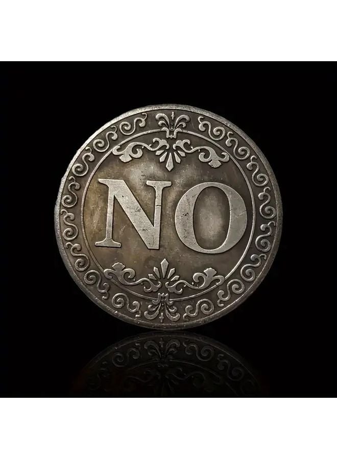 1pc Yes Or No Lucky Decision Coin Double Sided Commemorative Collectible Gift - Image 5