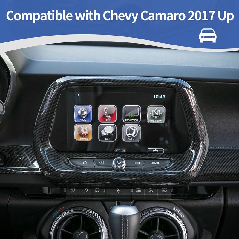 RT-TCZ Interior Accessories for Chevrolet Camaro Accessories Touch Screen Car Display Navigation Screen Trim Cover - Image 4