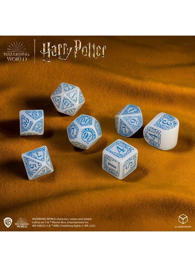 Q WORKSHOP Harry Potter Ravenclaw Modern Dice White - Image 3