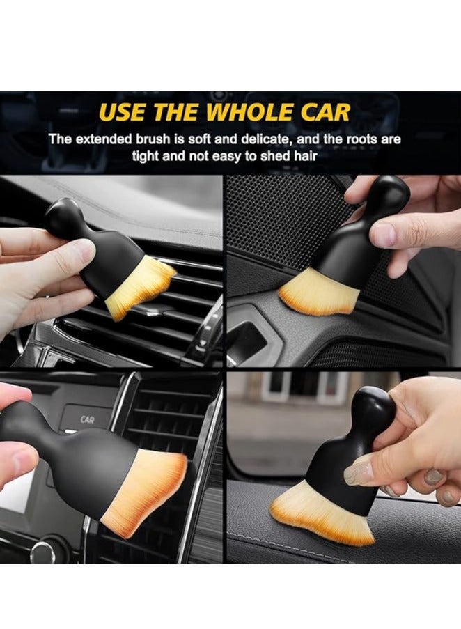 The cleaning brush's small, precise design helps you reach the smallest corners between buttons and remove dust easily. - Image 4