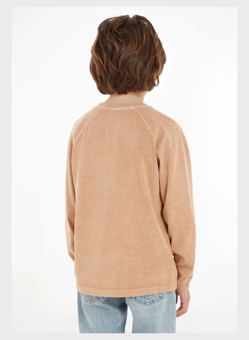 Calvin Klein Jeans Kids Crew Neck T-Shirt