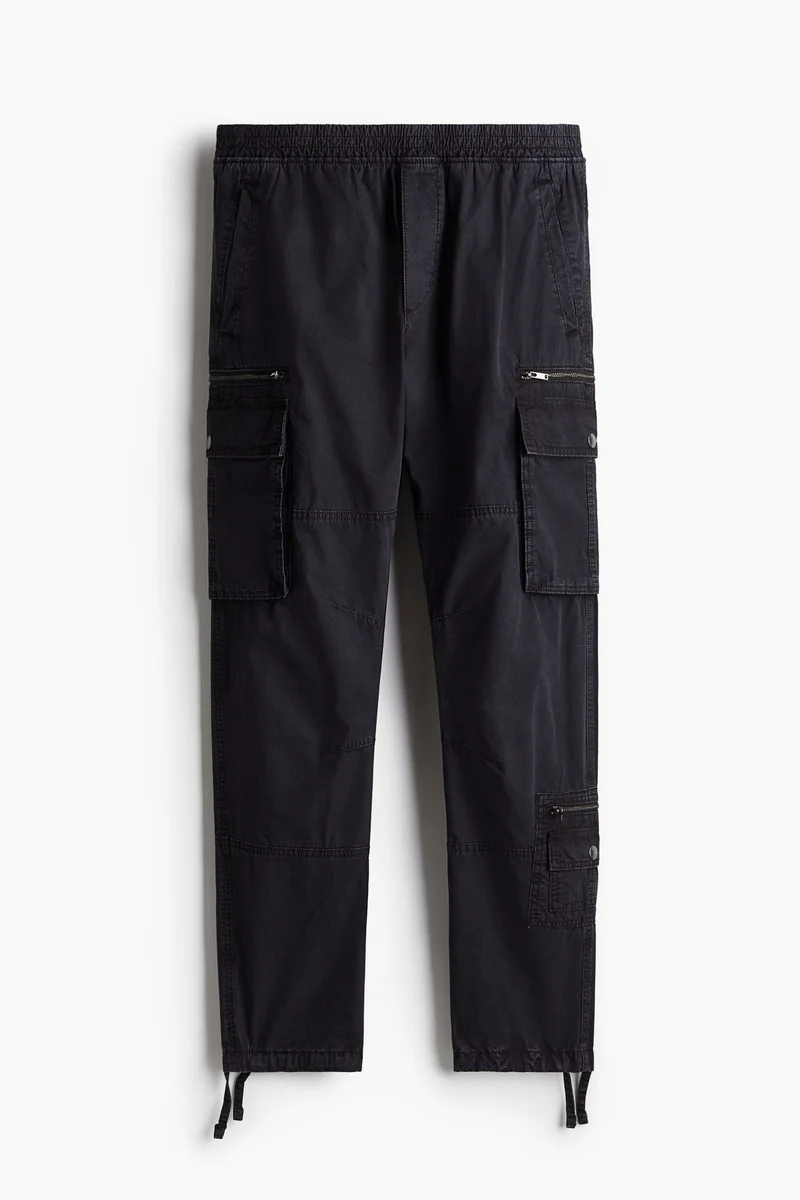 H&M Regular Fit twill cargo trousers