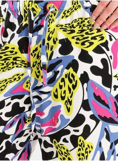 Clue Printed Pants with Drawstring  - Image 3
