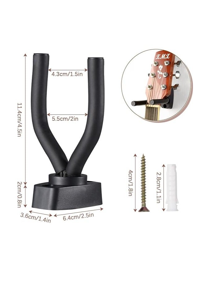 Generic Guitar Stand Hook Guitar Wall Hooks Stand Pack Holder Hook Wall Mount Hooks Holder for Electric Guitar Bass Ukulele Violin (1PC)  - Image 5