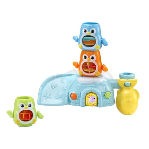 VTech Splash and Whirl Playtime Penguins Bath Toy for Toddlers - Image 3