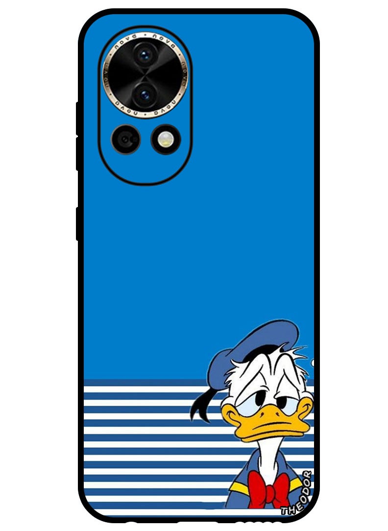 Theodor Protective Case Anti Scratch Shock Proof Bumper Cover For Huawei Nova 12 Pro Sad Donald  - Image 1