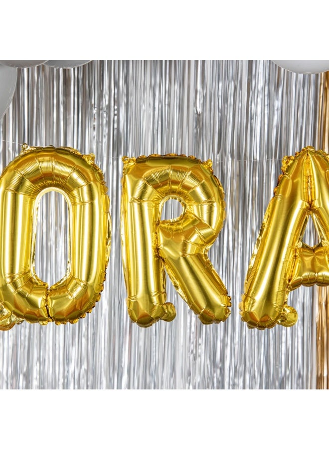 TOY GARDEN Giant Gold Letter R Balloon  Foil Helium Big Single Mylar Balloon Birthday Party Decoration Supply Baby Shower Event - Image 2