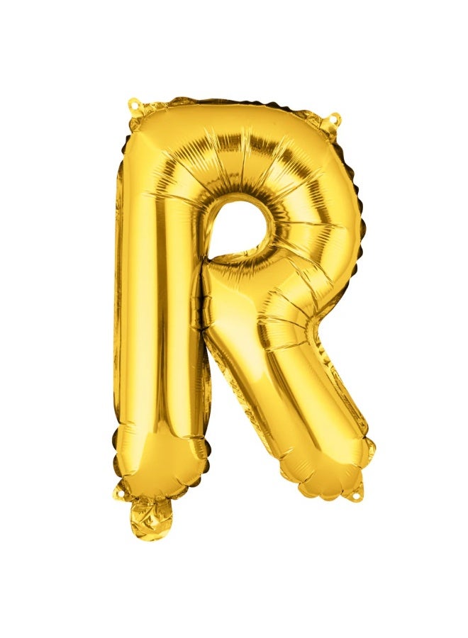 TOY GARDEN Giant Gold Letter R Balloon  Foil Helium Big Single Mylar Balloon Birthday Party Decoration Supply Baby Shower Event - Image 1