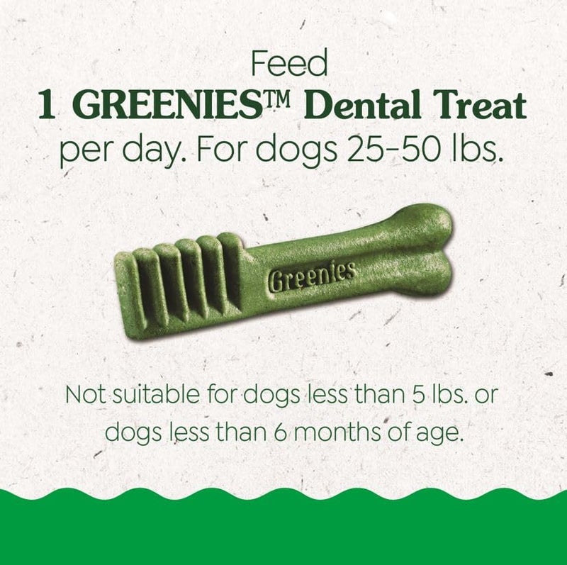 Greenies Veterinarian-Recommended Natural Dental Puppy Treats Regular Size, 6 oz. Pack, 6 Count - Image 5