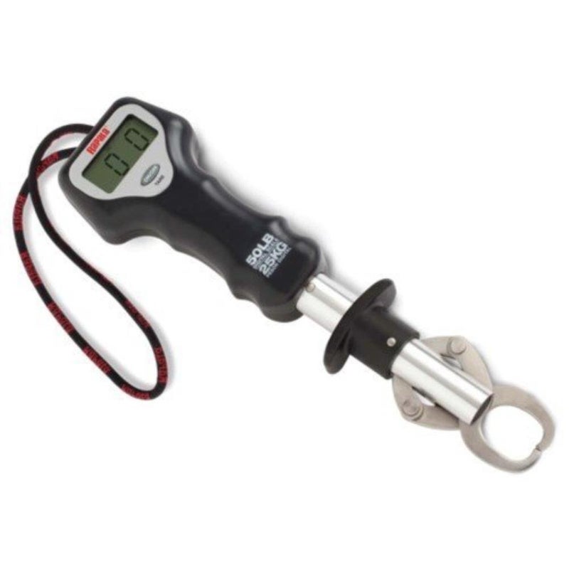 Rapala 227863 Digital Fish Gripper, Black/Silver - Image 1