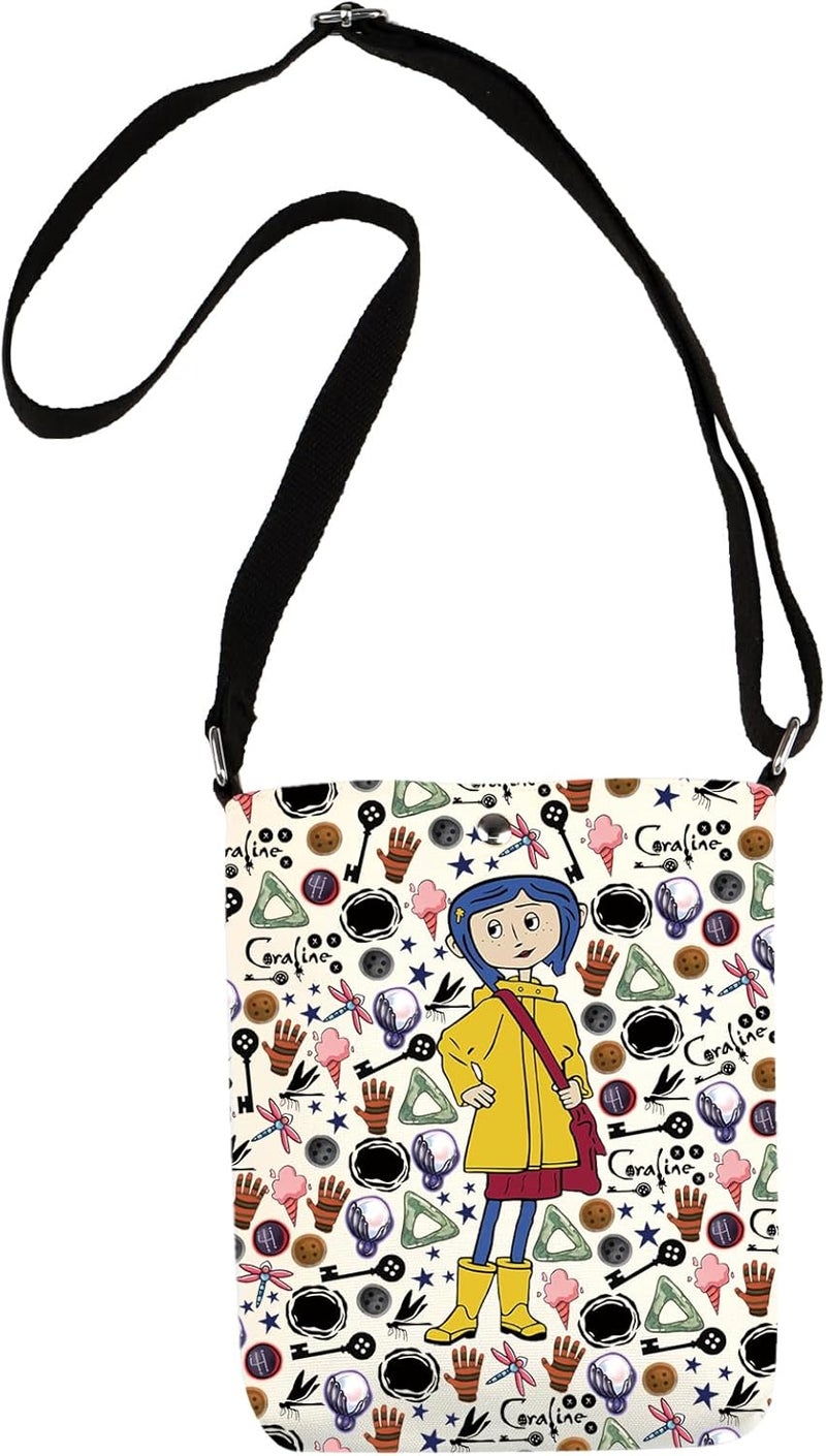WCGXKO WCGXKO Horror Cartoon Movie Gift Fantasy Makeup Bag Horror Lover Gift Travel Bag Zipper Pouch (Aline XK)