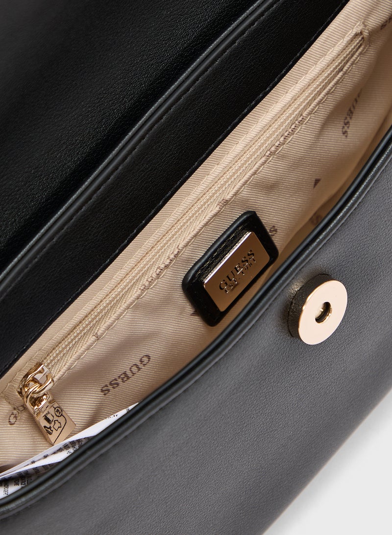 GUESS Cerelia Flap Shoulder Bag  - Image 5