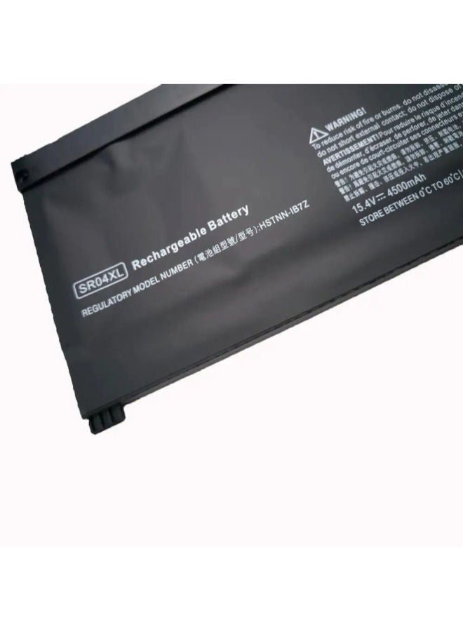 لاب-تك بطارية كمبيوتر محمول متوافقة مع أجهزة HP Omen 15 وPavilion Gaming 17 - تناسب أرقام الأجزاء SR04XL وHSTNN-DB7W وL08855-855 - 15.4 فولت / 41 واط/ساعة - ضمان لمدة 6 أشهر من LAPTECH - Image 3