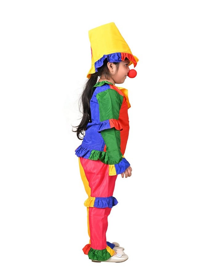 بوك ماي كوستيوم زي تنكري لشخصية المهرج الملون من BookMyCostume للأطفال والكبار من عمر 4 إلى 5 سنوات  - Image 2