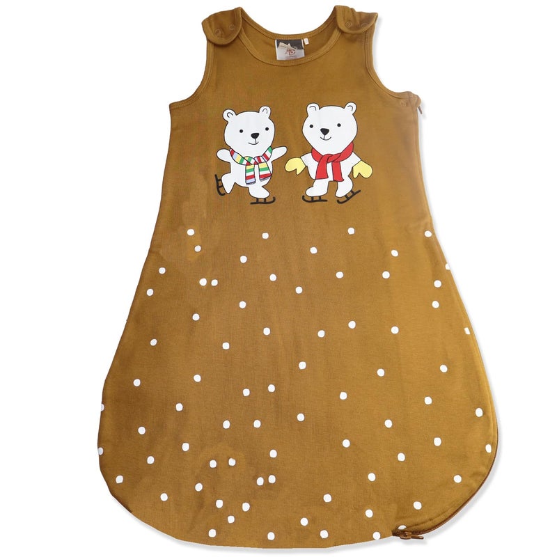 Adhigams New Born Baby Jolly Bear Stylish Cotton Sleeping Bag for Baby boy and Girl | For 0 to 12 Months (Pack of 1) - Image 1