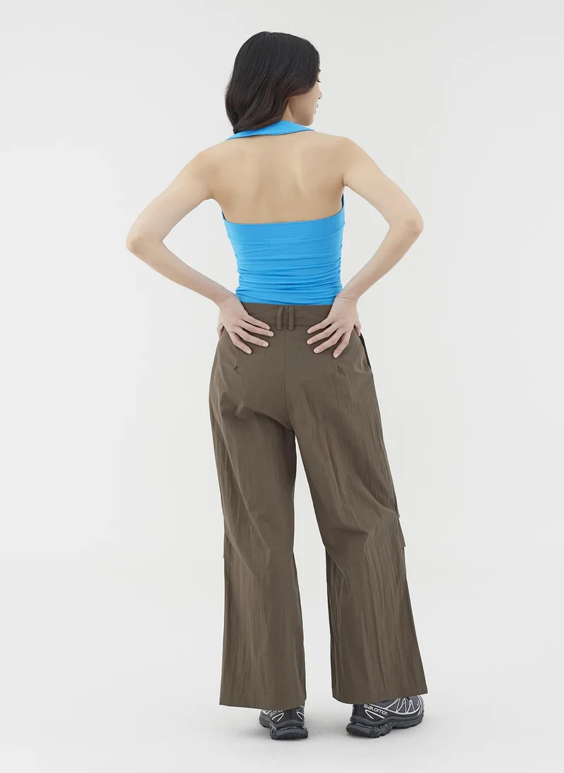 The Editor's Market Felerie Drape Halter Top