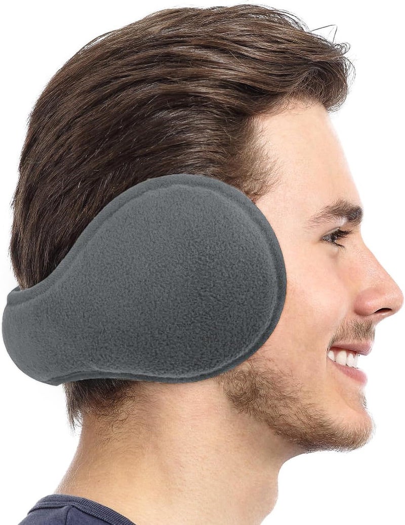 NORTHWIND Winter ear muffs for men, ear muffs for women, ear cover for winter,Behind The Head Style Winter Earmuffs,Foldable ear muff (Grey) - Image 2
