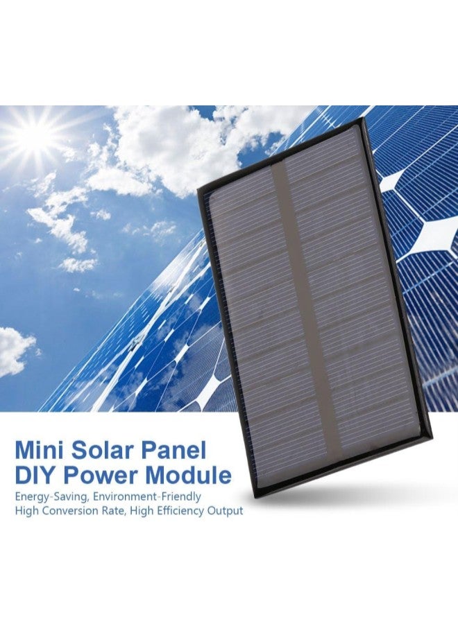 1.2W 5V Mini Portable Polycrystalline Solar Panel DIY Power Module Charger 110 * 69mm  - Image 2