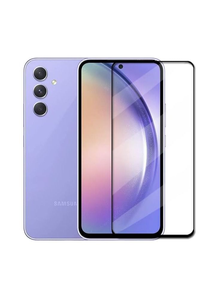 Samsung Galaxy A54 Screen Protector Tempered Glass Guard Full Glue Edge-to-Edge Protector for Samsung Galaxy A54 5G - Image 1