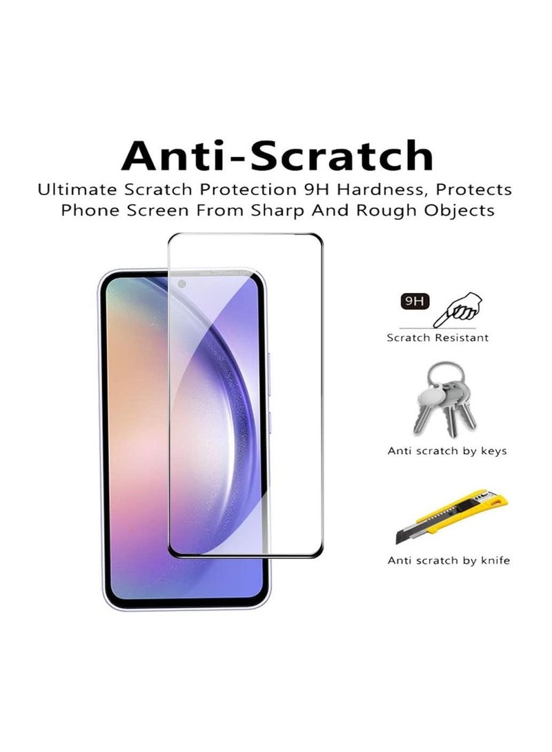 Samsung Galaxy A54 Screen Protector Tempered Glass Guard Full Glue Edge-to-Edge Protector for Samsung Galaxy A54 5G - Image 3