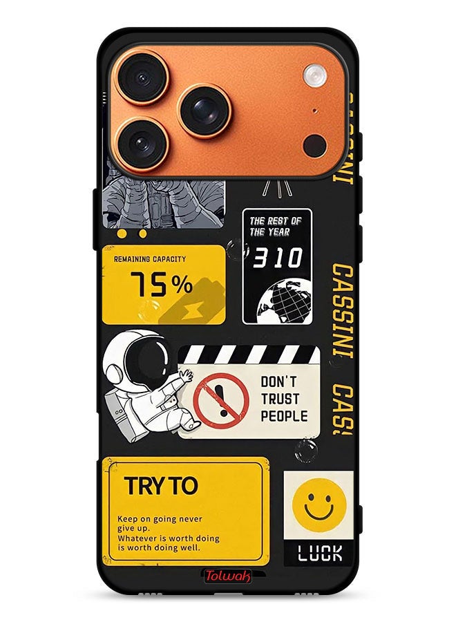 Tolwak Apple iPhone 17 Pro Max Protective Case Cover Astronaut Agreeable - Image 1