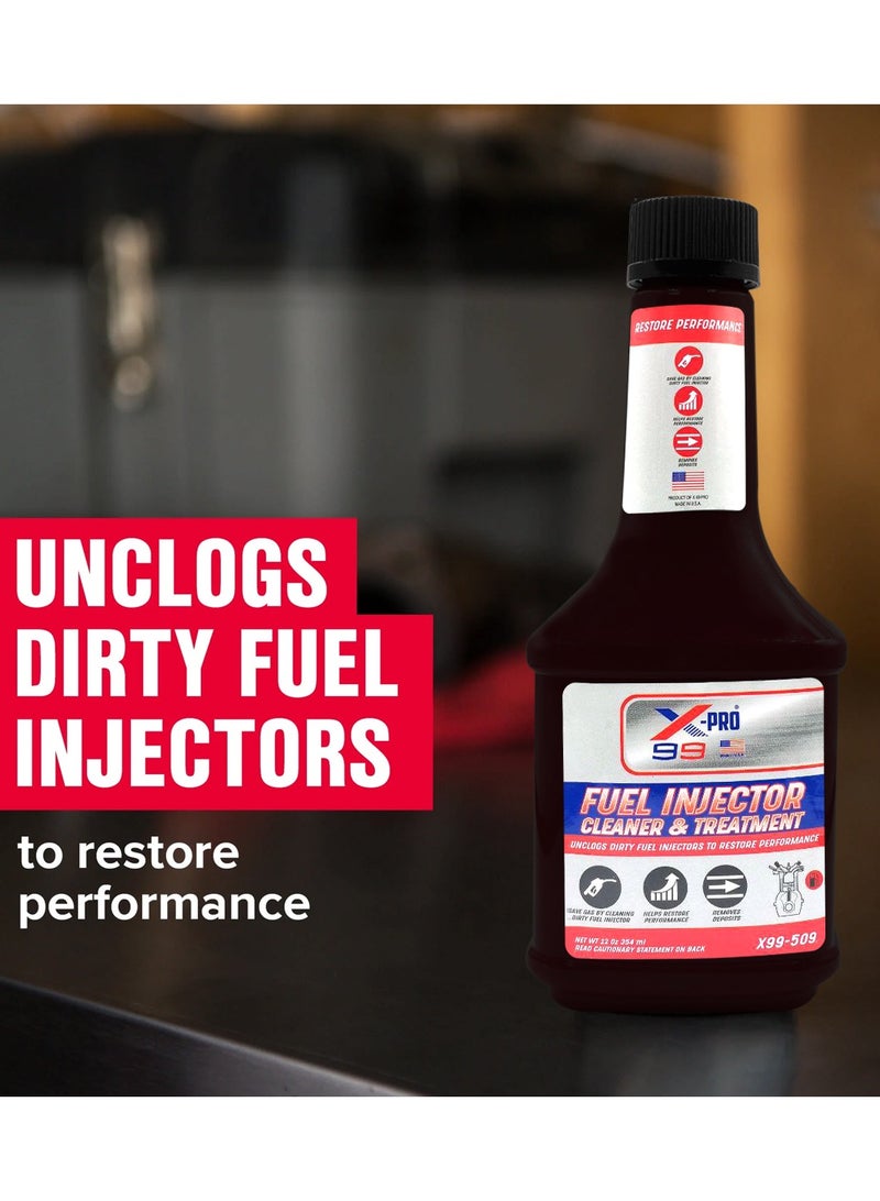 Xpro 99 Fuel Injector Cleaner And Treatment, Super Concentrated Formula, Restores Engine Performance, Improves Fuel Efficiency, Reduces Emissions, 354 ml - Image 2