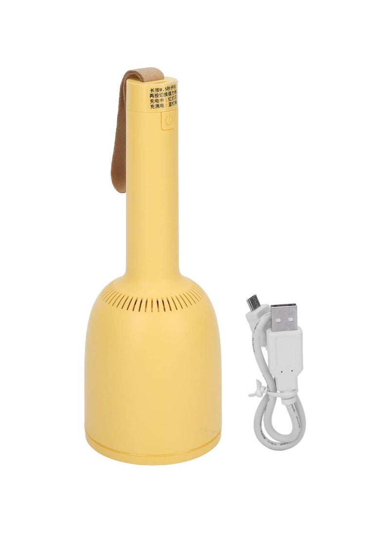 SYOSI Mini USB Desktop Cleaner, Desk Vacuum Cleaner, Rechargeable Desktop USB Vacuum Cleaner, Handy Cordless Vacuum Cleaner, Portable, Desk Dust Cleaner, Higher Suction PC Keyboard Car Seat Cleaning Tool - Image 1