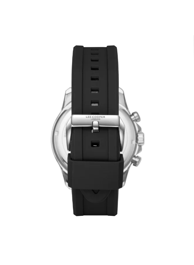 Lee Cooper Men's Silicone Multi Function Watch LC08170.351 - 44 mm
