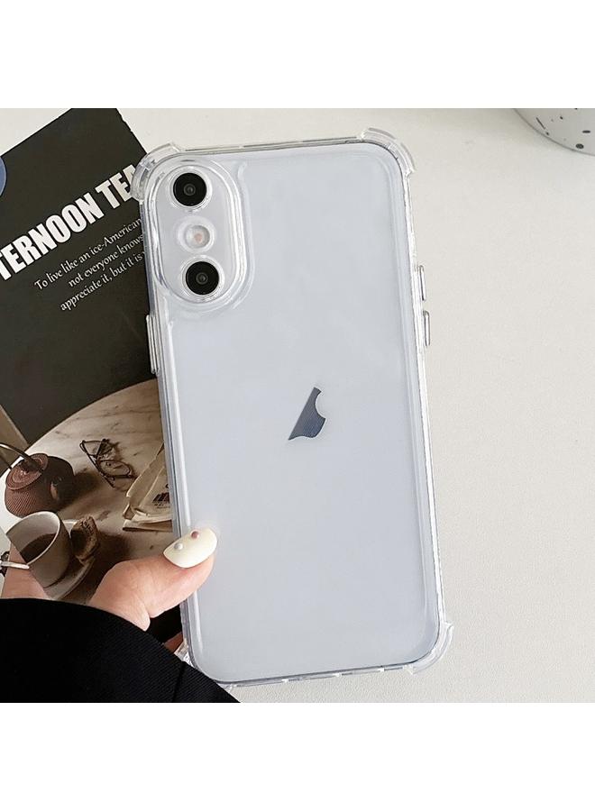 erorex Case For iPhone XS / X Transparent Four-corner Shockproof TPU Phone Case - Image 1